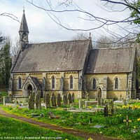 Buy canvas prints of St Teilo’s Church  by Jane Metters