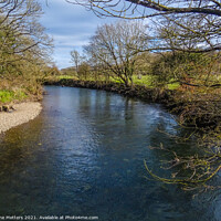 Buy canvas prints of The River Ogmore by Jane Metters