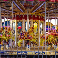 Buy canvas prints of Carousel  by Jane Metters