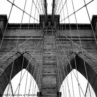 Buy canvas prints of Brooklyn Bridge, New York by Megan Winder