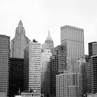 Buy canvas prints of New York Skyscrapers by Megan Winder