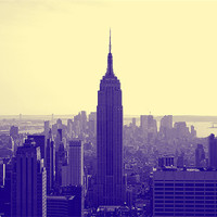 Buy canvas prints of Empire State, New York City by Megan Winder