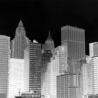 Buy canvas prints of New York Skyscrapers 2 by Megan Winder