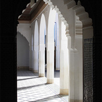 Buy canvas prints of Moroccan Arches by Megan Winder