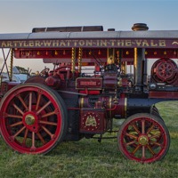 Buy canvas prints of Showmans Engine by Avril Harris