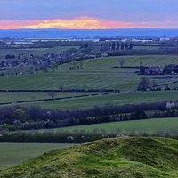 Buy canvas prints of View from Burton Dassett Hills by Avril Harris