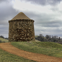 Buy canvas prints of Beacon Tower at Burton Dassett by Avril Harris