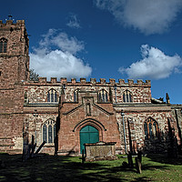 Buy canvas prints of St Botolph's Church, Rugby, Warwickshire by Avril Harris