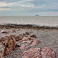 Buy canvas prints of Steep Holm Bristol Channel by Avril Harris