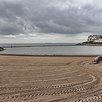 Buy canvas prints of Marine Lake Weston-super-Mare by Avril Harris
