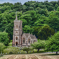 Buy canvas prints of St Etheldreda or St Audries, West Quantoxhead  by Avril Harris