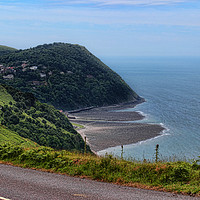 Buy canvas prints of Lynton and Lynmouth Devon by Avril Harris