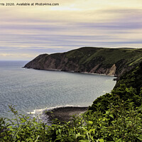 Buy canvas prints of Lynmouth Bay Exmoor by Avril Harris