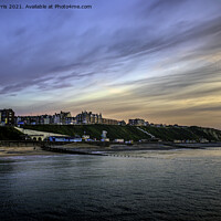 Buy canvas prints of Cromer Sunset North Norfolk by Avril Harris