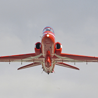 Buy canvas prints of Red Arrow by Claire Hartley