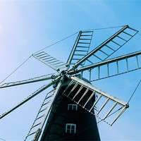Buy canvas prints of Windmill by carin severn