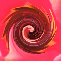 Buy canvas prints of Red Swirl by carin severn