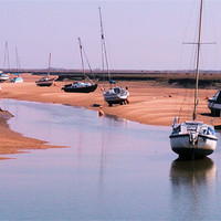 Buy canvas prints of Wells Harbour by carin severn