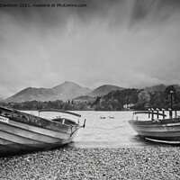 Buy canvas prints of Derwentwater Boats  by George Davidson