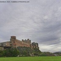 Buy canvas prints of Bamburgh Castle  by George Davidson