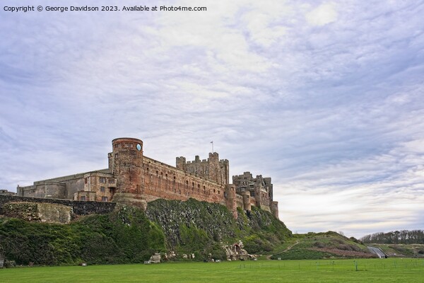 Bamburgh Sky  Picture Board by George Davidson