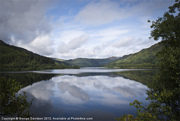 Loch Lubnaig Picture Board by George Davidson