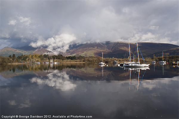Dreaming of Derwentwater Picture Board by George Davidson