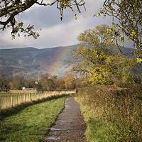 Buy canvas prints of To the End of the Rainbow by George Davidson