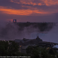 Buy canvas prints of Niagara Dawn by George Davidson