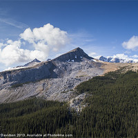 Buy canvas prints of Mountain Peak by George Davidson