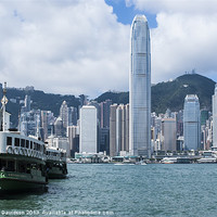 Buy canvas prints of Hong Kong Ferry by George Davidson