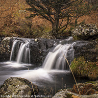 Buy canvas prints of And The Water Falls by George Davidson
