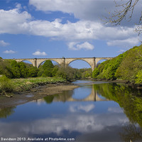 Buy canvas prints of Bridge on the Weir by George Davidson