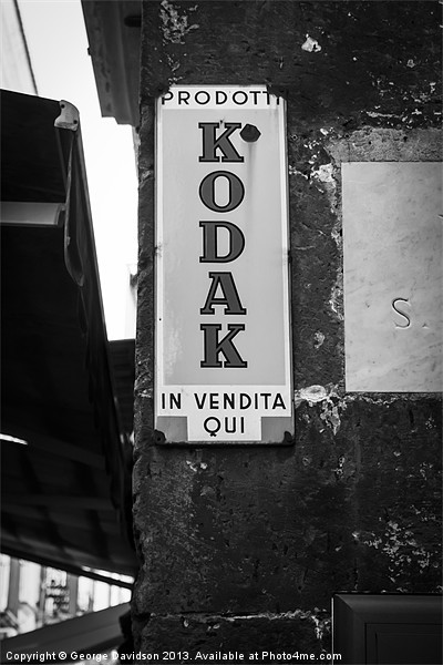 Kodak. A Moment Picture Board by George Davidson
