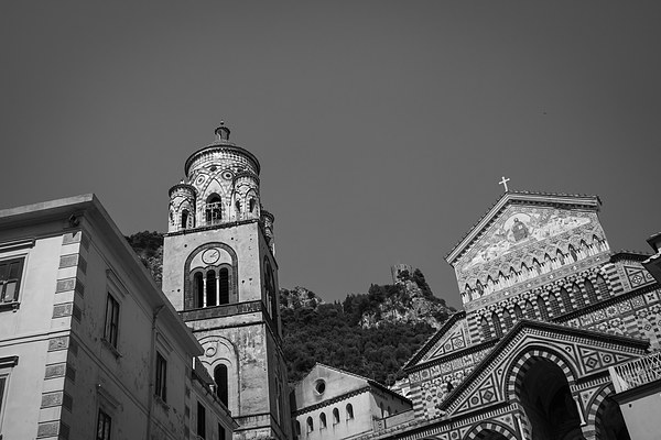 Amalfi Cathedral & Bell Tower Picture Board by George Davidson