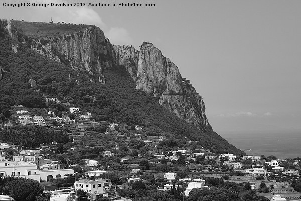 Capri Picture Board by George Davidson