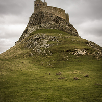 Buy canvas prints of Lindisfarne Castle by George Davidson