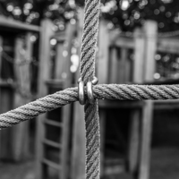 Buy canvas prints of Rope Ladder by George Davidson
