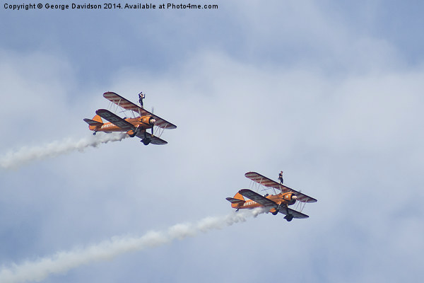  Wingwalkers Picture Board by George Davidson