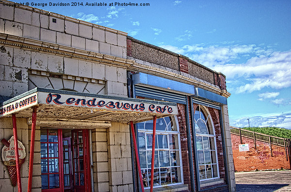  Seaside Renezvous Picture Board by George Davidson