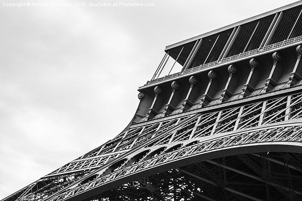  La Tour Eiffel Picture Board by George Davidson