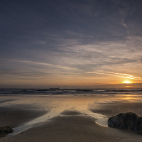 Buy canvas prints of   Long Sands, Low Tide 08 by George Davidson