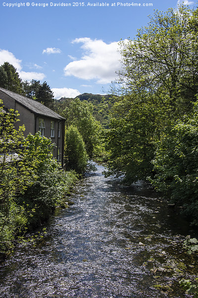 River Rothay Picture Board by George Davidson