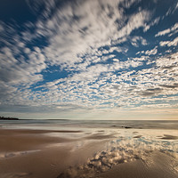 Buy canvas prints of Cloudy Sands by George Davidson