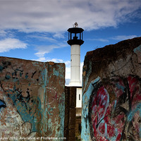 Buy canvas prints of Maryport Light House by David Haylor