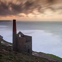 Buy canvas prints of Wheal Coates Tin Mine by David Haylor